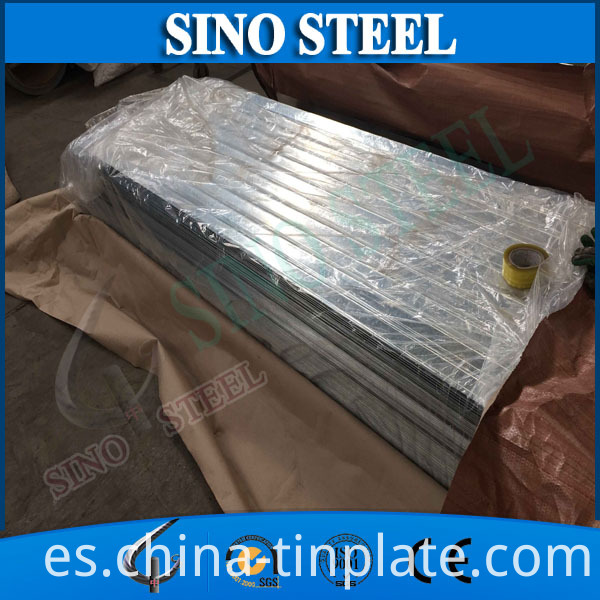 Z80 0.17mm Thickness Corrugated Galvanized Roofing Steel Sheet